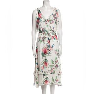 Nicole Miller Silk Midi Length Dress